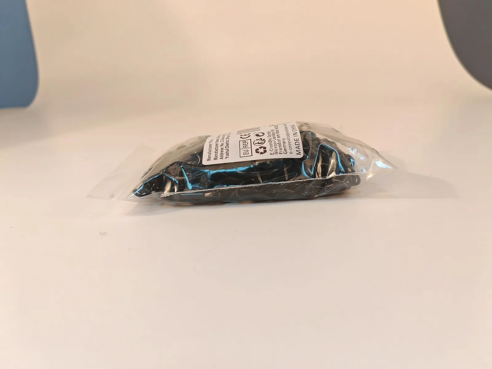 Подвесная металлическая цепь Quesuc 50 см 12 шт., фото №13