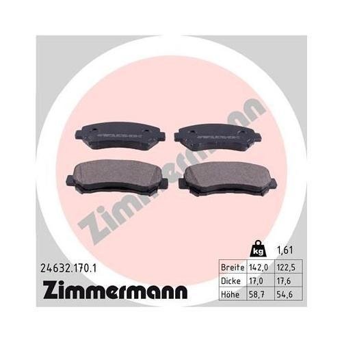 Гальмівний диск ZIMMERMANN COAT Z 200.2518.20 передня вісь для NISSAN, фото №4