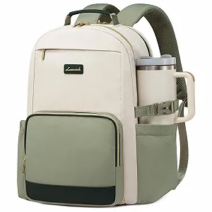 Рюкзак LOVEVOOK Жіночий 17.3 дюйма Modern Beige Green - Фото 1
