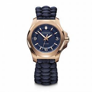 Жіночий годинник Victorinox I.N.O.X. V Аналоговий Кварцовий Водонепроникний до 100 м, Діаметр корпусу 37 мм, Ремінець 18 мм synthetic.ua - Фото 1