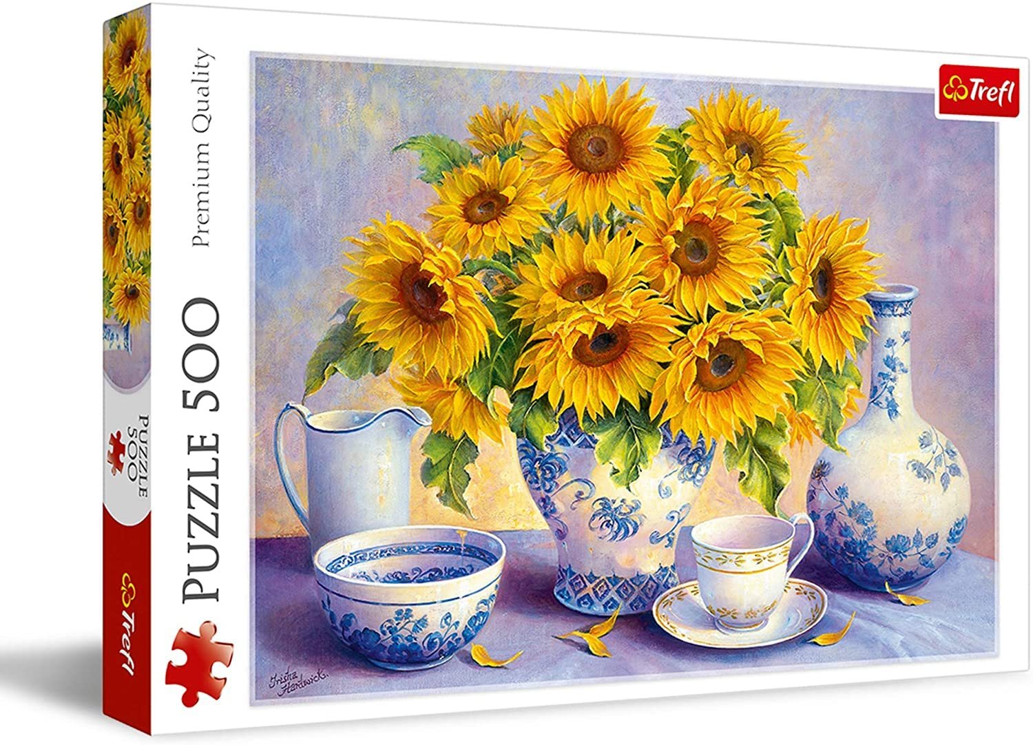 Пазл Trefl Подсолнухи 500 элементов, фото №1
