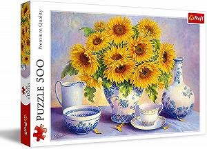 Пазл Trefl Подсолнухи 500 элементов - Фото 1