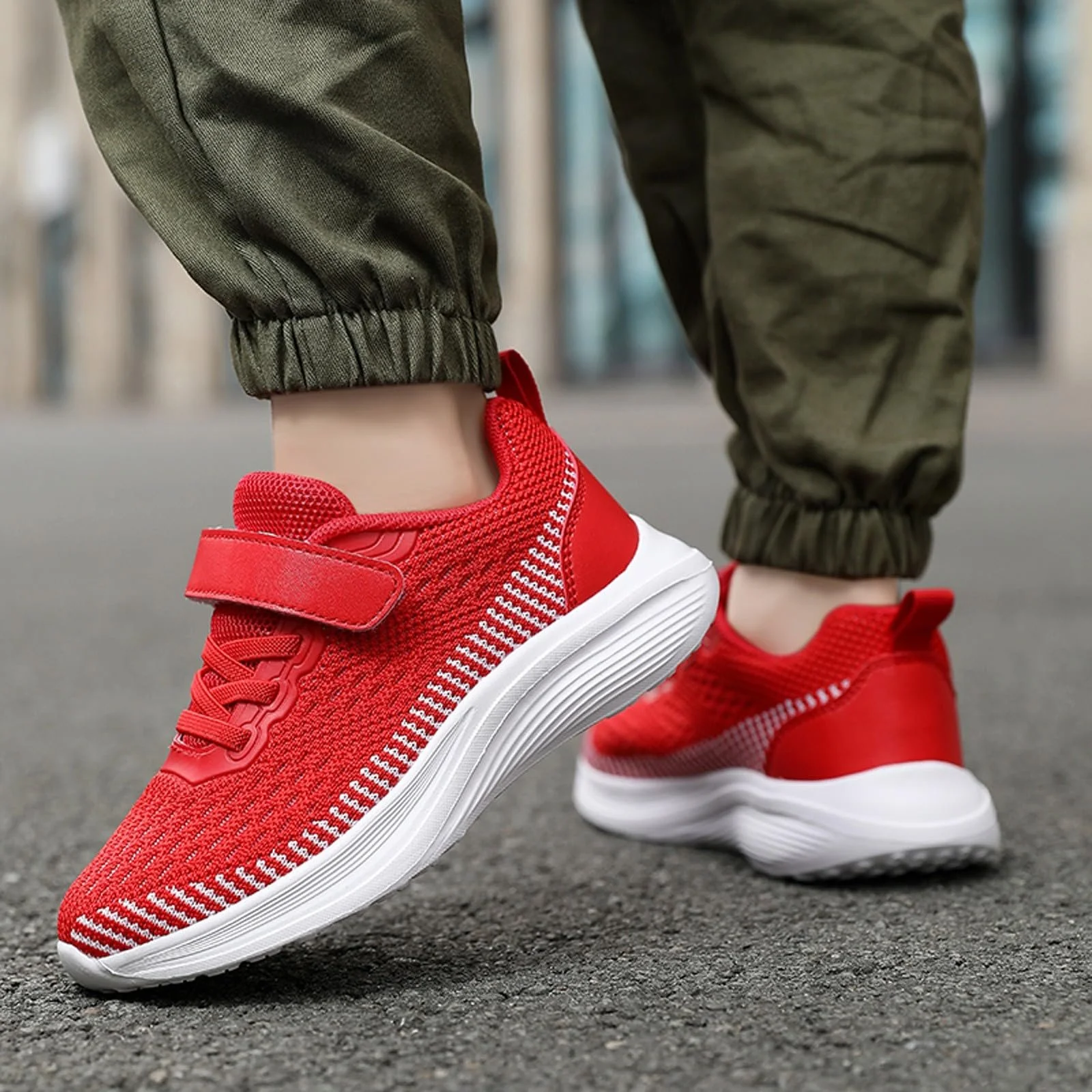 Дитячі Тренувальні Кросівки Унісекс Нековзке Спортивне, фото №7