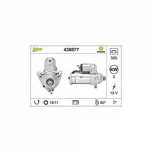 Стартер VALEO 438077 VALEO ORIGINS - NEW O.E. TECHNOLOGIE для AUDI VW - Фото 1