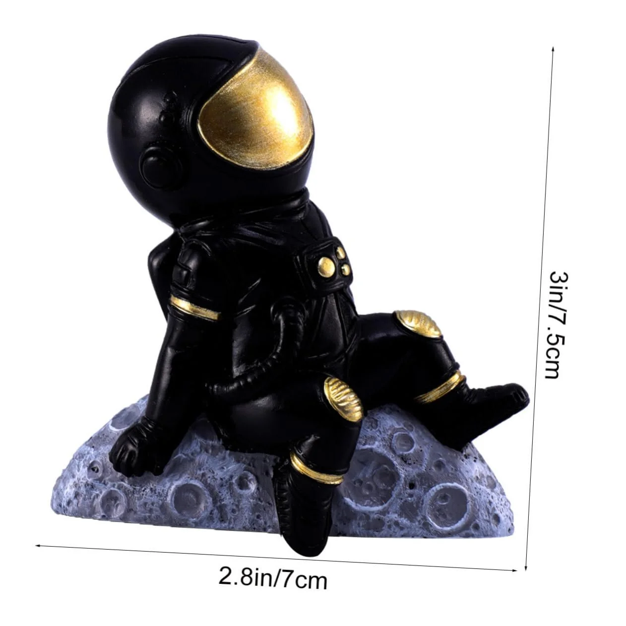 Наклейка на выключатель Yardenfun 1 шт. Астронавт 3D из натуральной смолы, фото №7