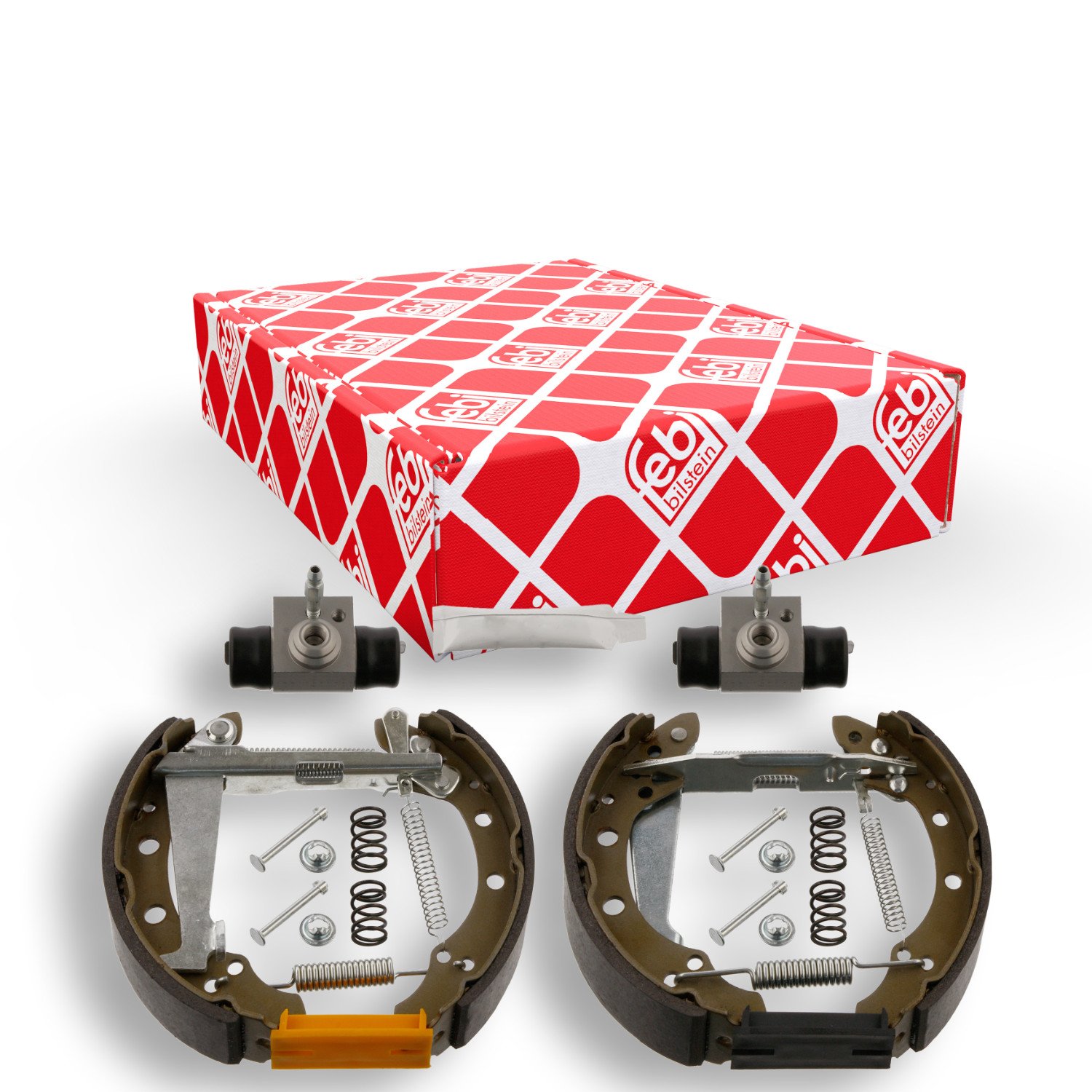 Комплект гальмівних колодок FEBI BILSTEIN 37562 для AUDI SEAT VW, задній міст, фото №1