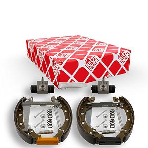 Комплект тормозных колодок FEBI BILSTEIN 37562 для AUDI SEAT VW, задний мост - Фото 1