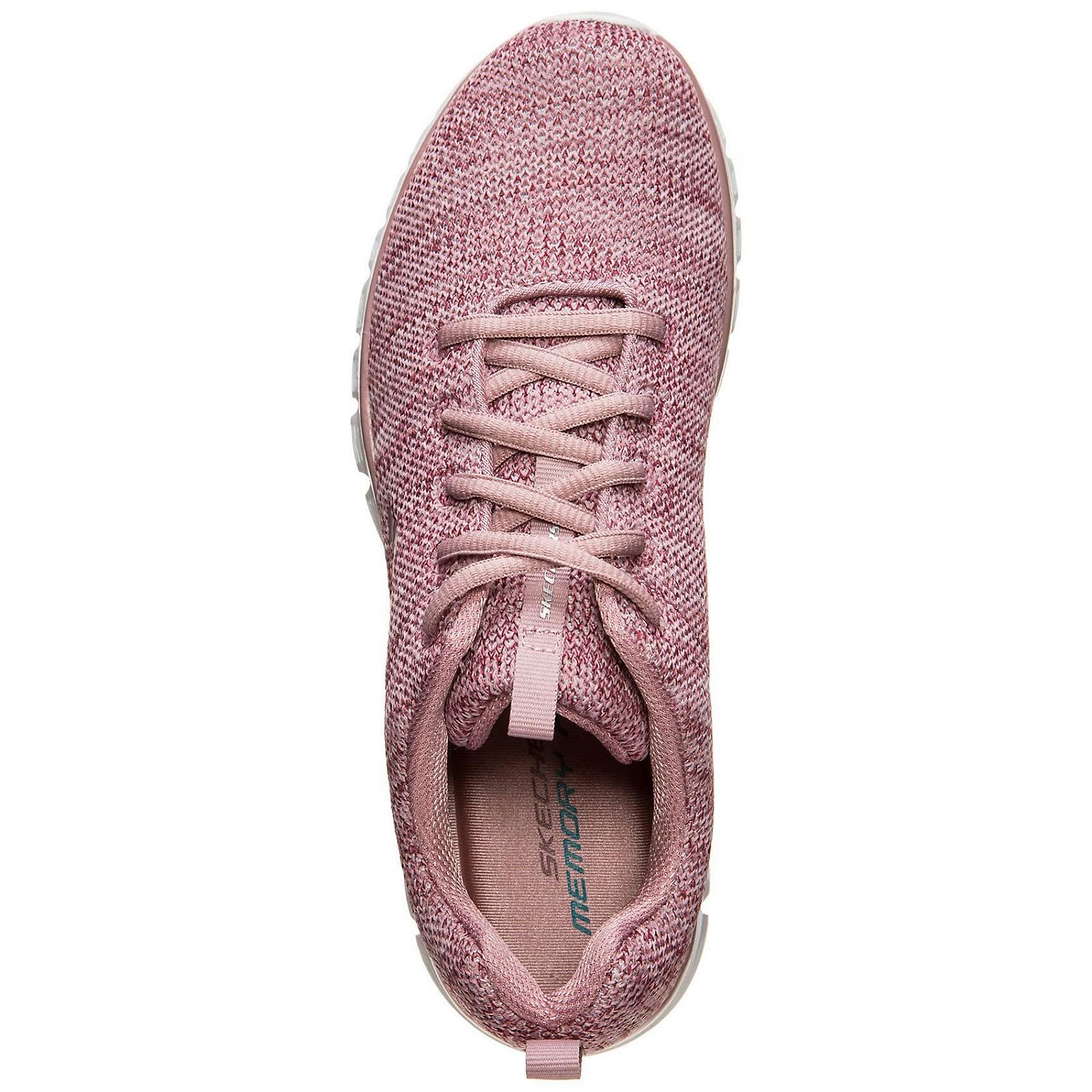 Кроссовки Skechers 12614/BKW женские, фото №5