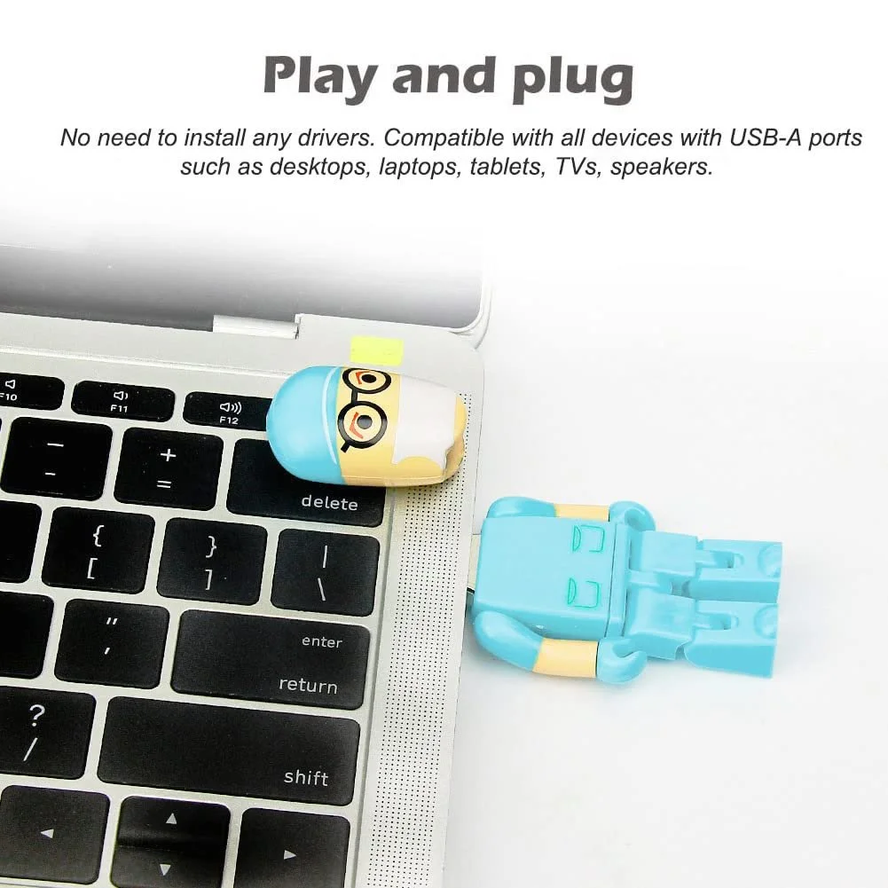 USB-накопичувач Cartoon Doctor Model 32GB USB 2.0 Блакитний, фото №4 USB-накопичувач Cartoon Doctor Model 32GB USB 2.0 Блакитний, фото №4
