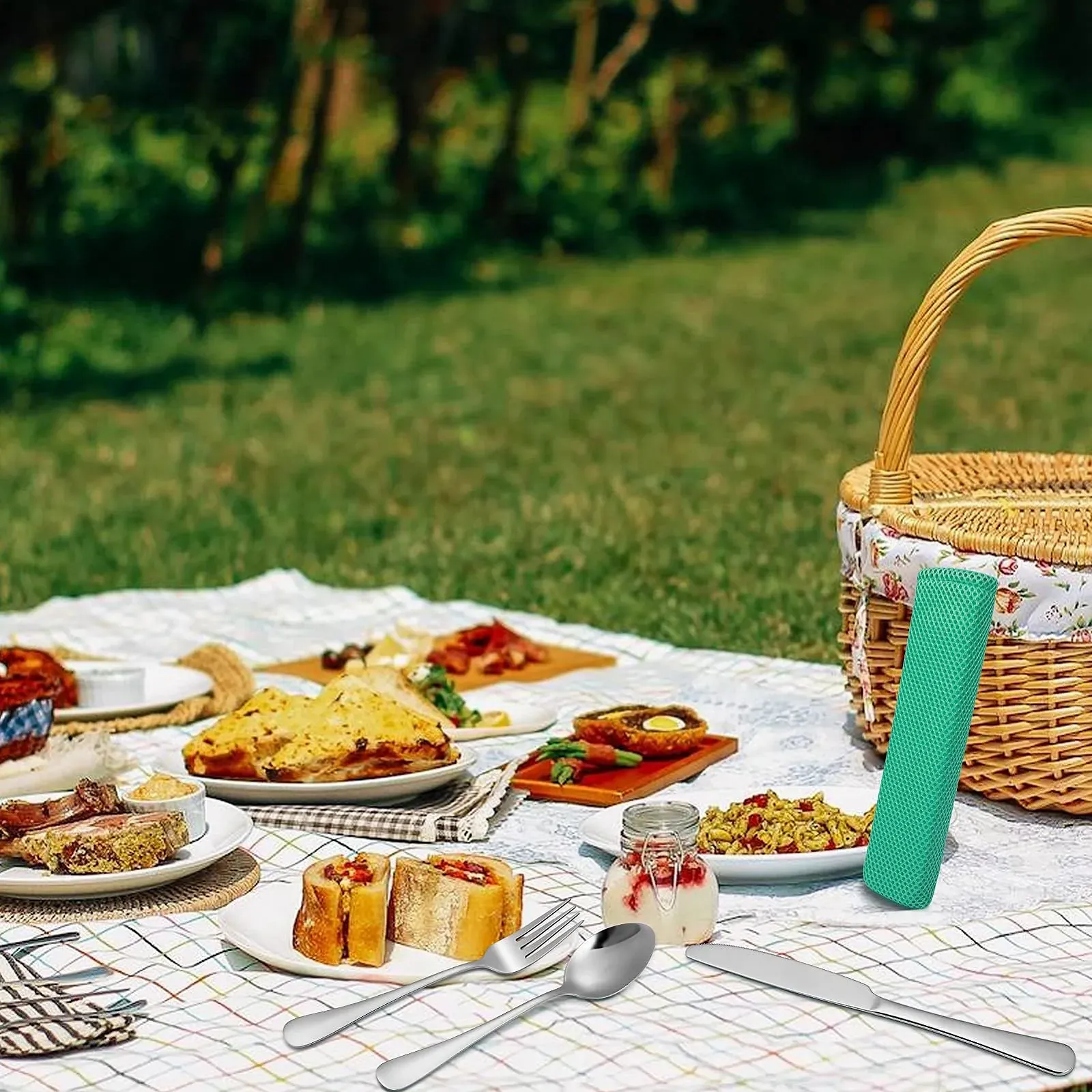 Набор столовых приборов для кемпинга Cibeat, 9 предметов, фото №6 Набор столовых приборов для кемпинга Cibeat, 9 предметов, фото №6