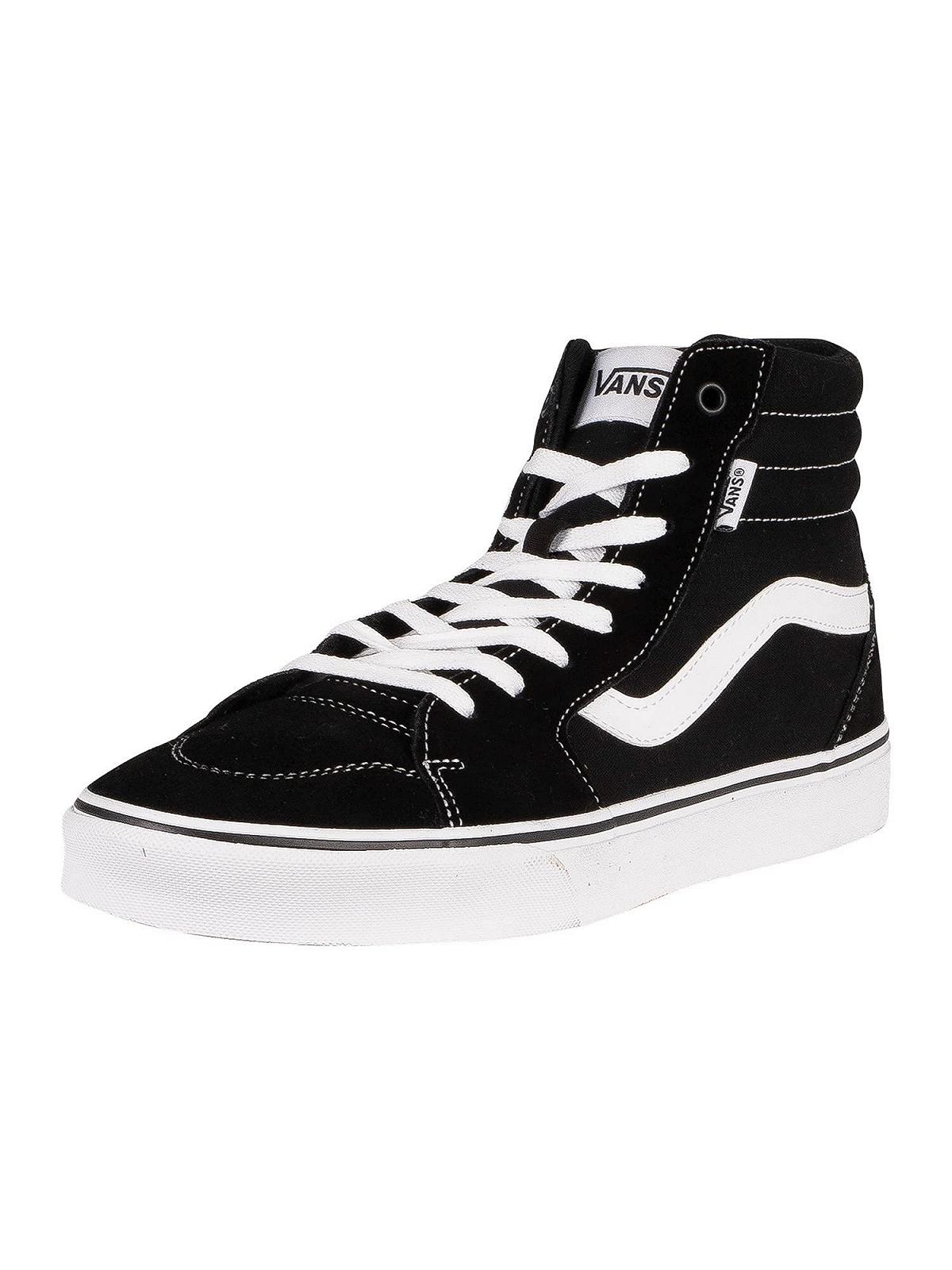 Кроссовки Vans Filmore Hi мужские высокие черные для отдыха, фото №1