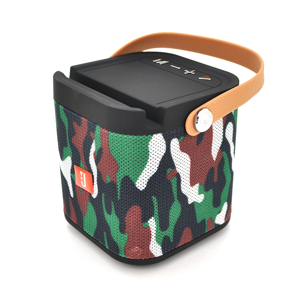 Колонка J12 Bluetooth 4.1 до 10m 1х3W 4Ω 600mAh 90dB TF card/USB DC 5V Camouflage, фото №1