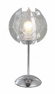 Настольная лампа Globo Pollux E14 Energy Saving Серебристая - Фото 1