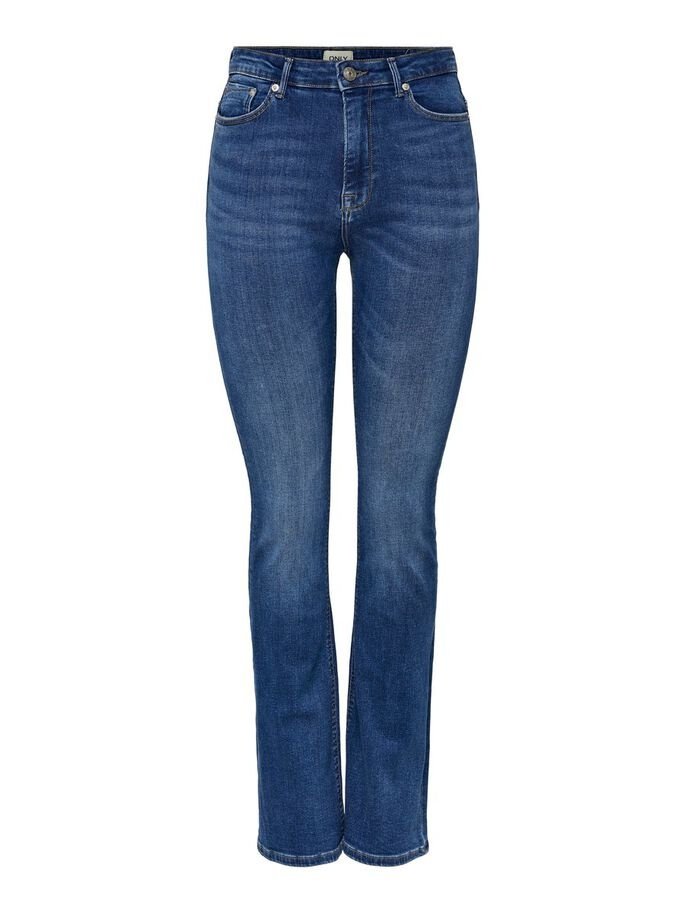 Джинси ONLPAOLA LIFE HW FLARED AZG0007 NOOS 15219219-Medium Blue Denim ONLY Синій  L, фото №5