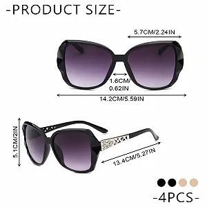 Сонцезахисні окуляри Поляризовані UILYNIU Вінтажні Жіночі synthetic.ua - Фото 1