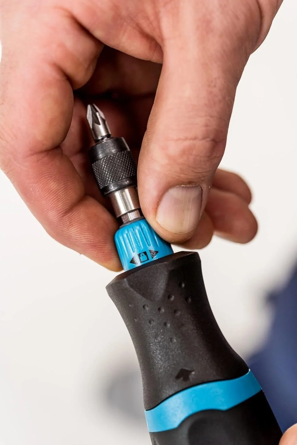 Викрутка з тріскачкою та бітами HAZET 810R-3 12 біт, фото №5