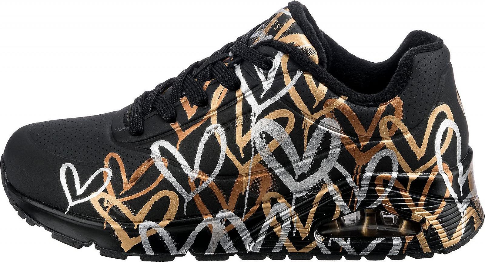 Кроссовки Skechers UNO-metallic Love, женские, фото №3