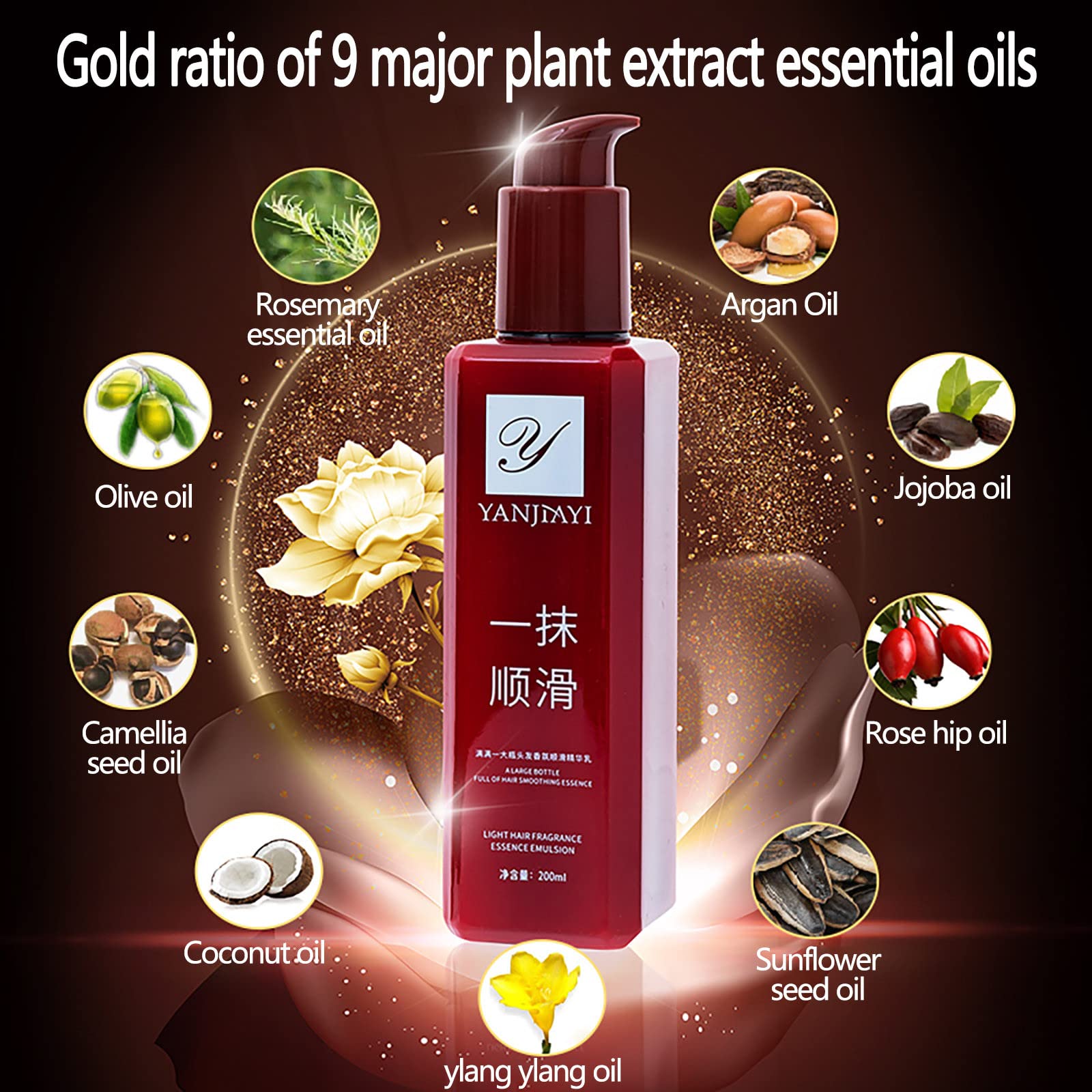 Кондиционер A Touch of Magic Hair Care Без смывания Для всех типов волос Кератиновый 200 мл, фото №6