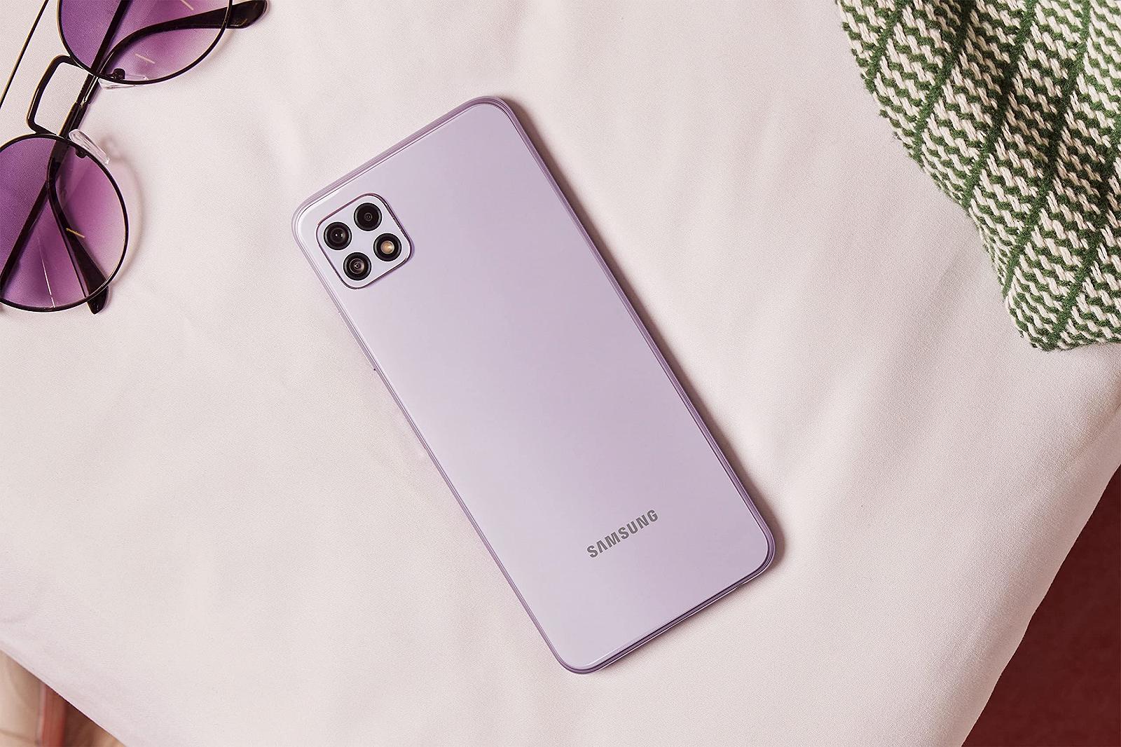 Смартфон Samsung Galaxy A22 5G 6.6", 128 GB, Белый, фото №14