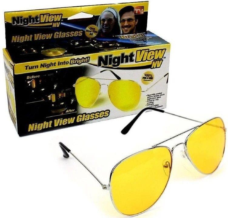 Очки pro acme Night View Glasses антибликовые для вождения ночью, фото №4