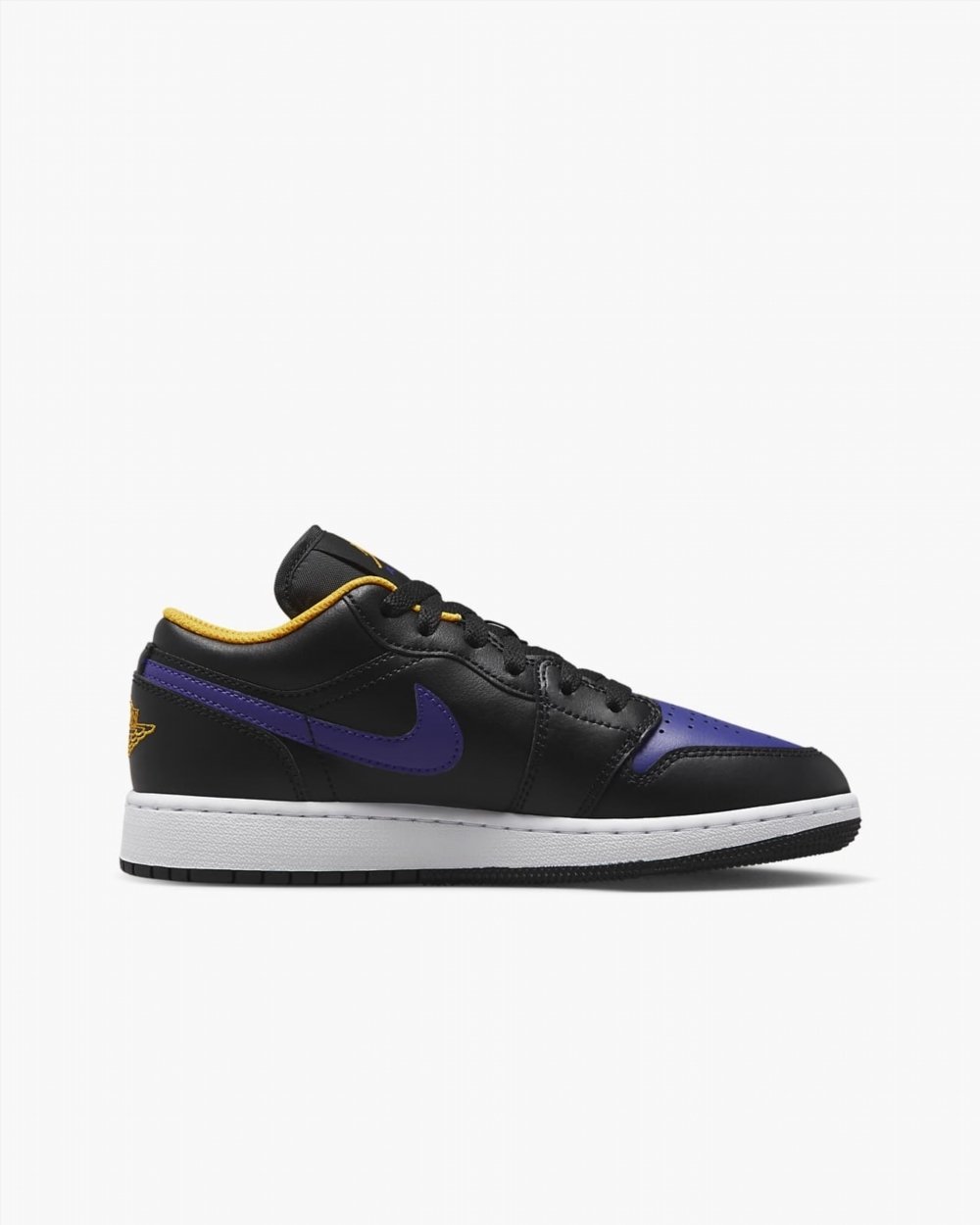 Кросівки Air Jordan 1 Low Lakers GS 38, фото №3