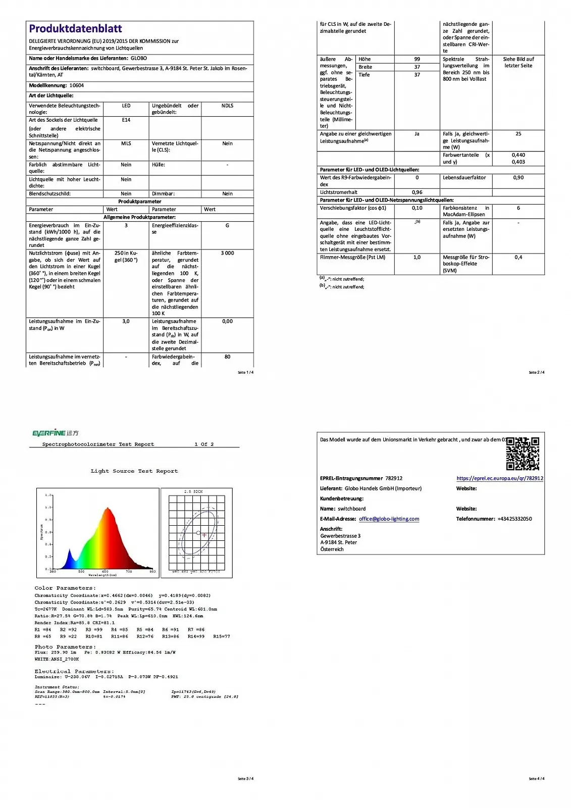 Настольная лампа LED GLOBO LIGHTING 3 W 250 lm Теплый белый Диаметр 15 x Высота 35 см Матовый никель Текстиль Дерево, фото №7
