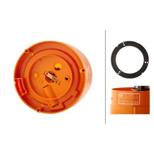 Проблесковый маячок HELLA 2RL 007 550-001 для AEBI DAF MACK SCANIA HAKO AGCO, фото №2