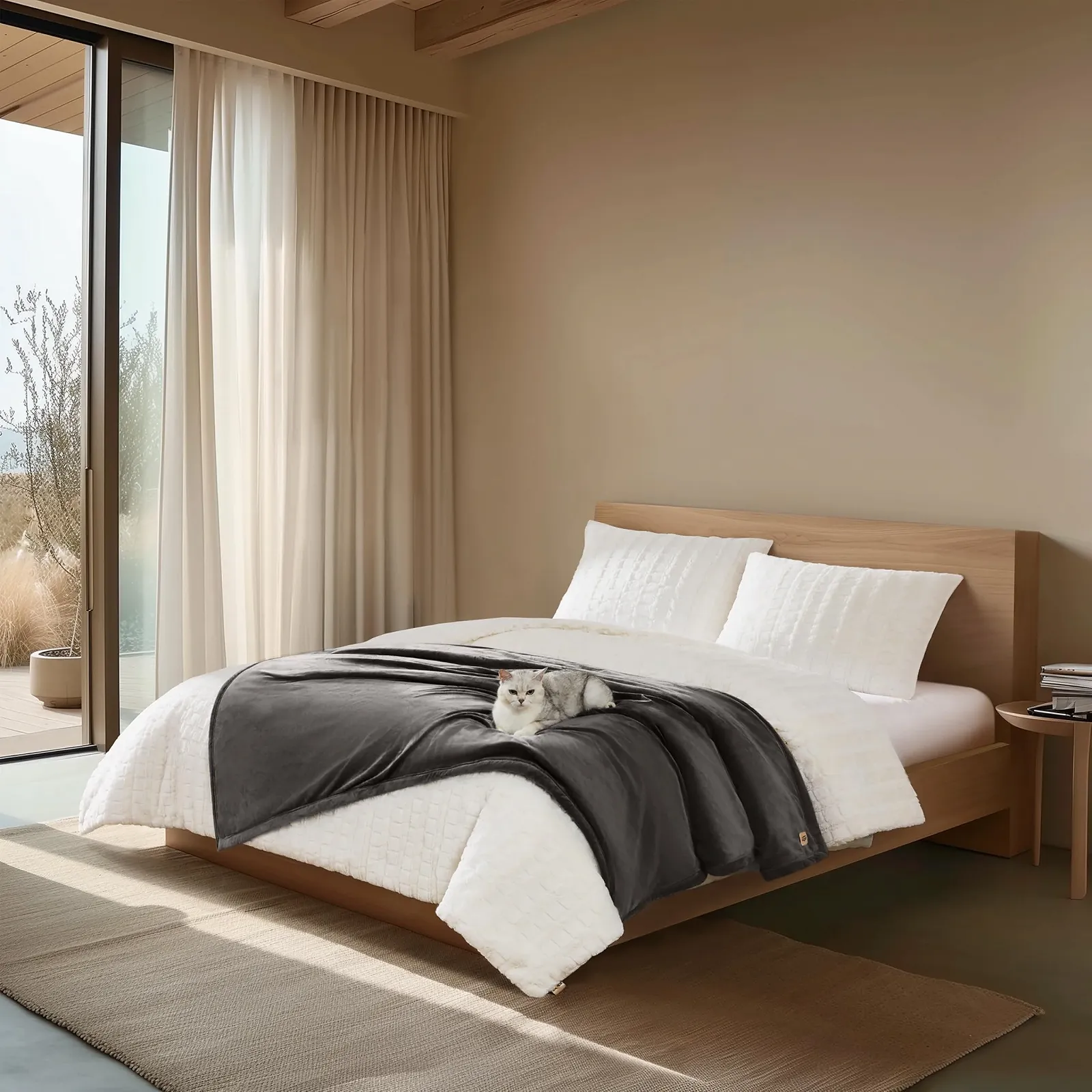 Плед UGG Bliss Sherpa - Затишний двосторонній акцентний плед, фото №2