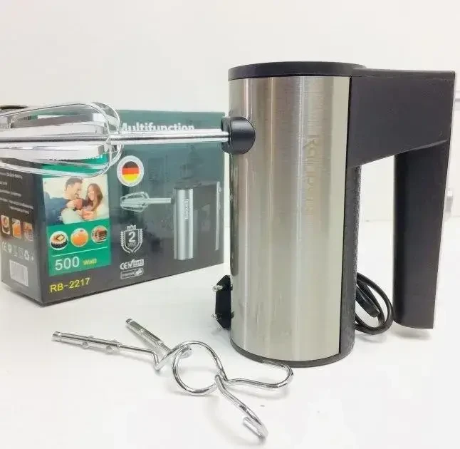 Миксер ручной Rainberg RB-2217 5 скоростей 500W, фото №3 Миксер ручной Rainberg RB-2217 5 скоростей 500W, фото №3