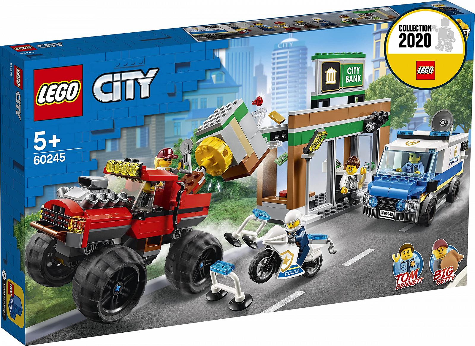Конструктор Lego City 60245 Пограбування з монстр-траком, фото №2