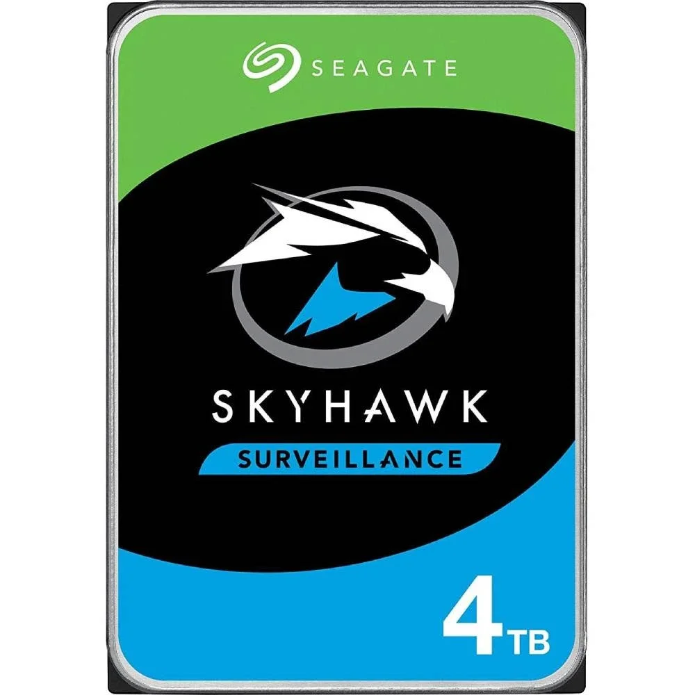 Жесткий диск Seagate SkyHawk 4ТБ 5400об/м 180 МБ/с 3.5" SATA III (ST4000VXZ16/ST4000VX016), фото №1