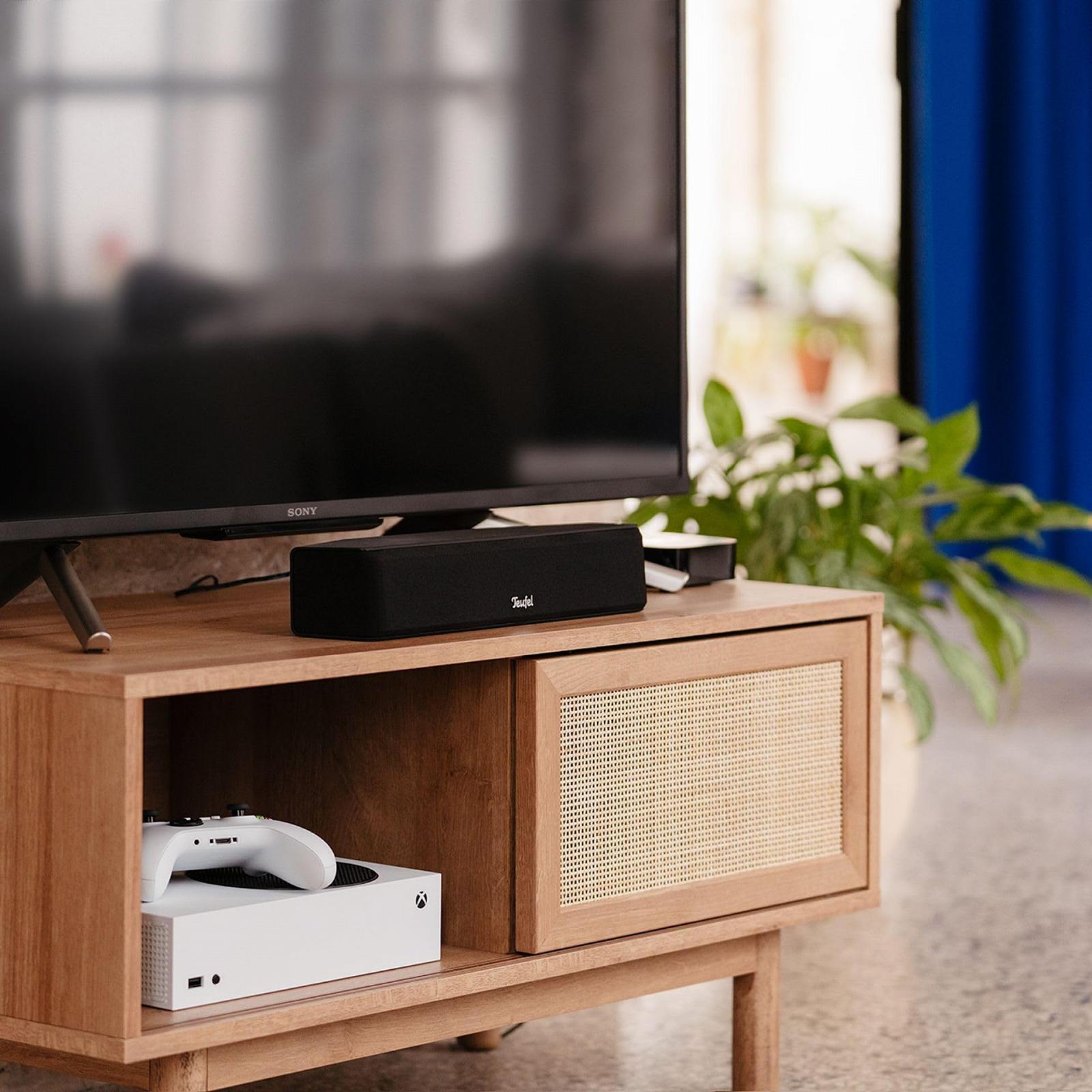Саундбар Teufel Cinebar One Bluetooth (Чорний), фото №5