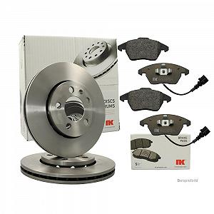 Тормозной диск NK 201958 для CITROËN FIAT OPEL PEUGEOT VAUXHALL передняя ось - Фото 1