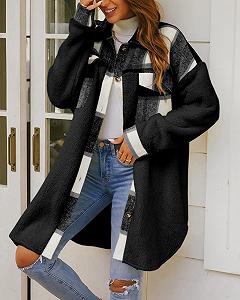 Пальто Feziakuk Фланелевое synthetic.ua - Фото 1