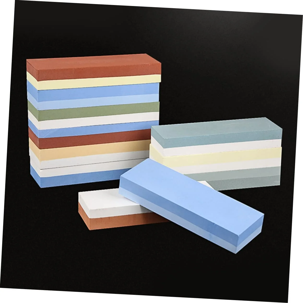 Точильний камінь Gadpiparty двосторонній з білого корунду для кухонних ножів, фото №8