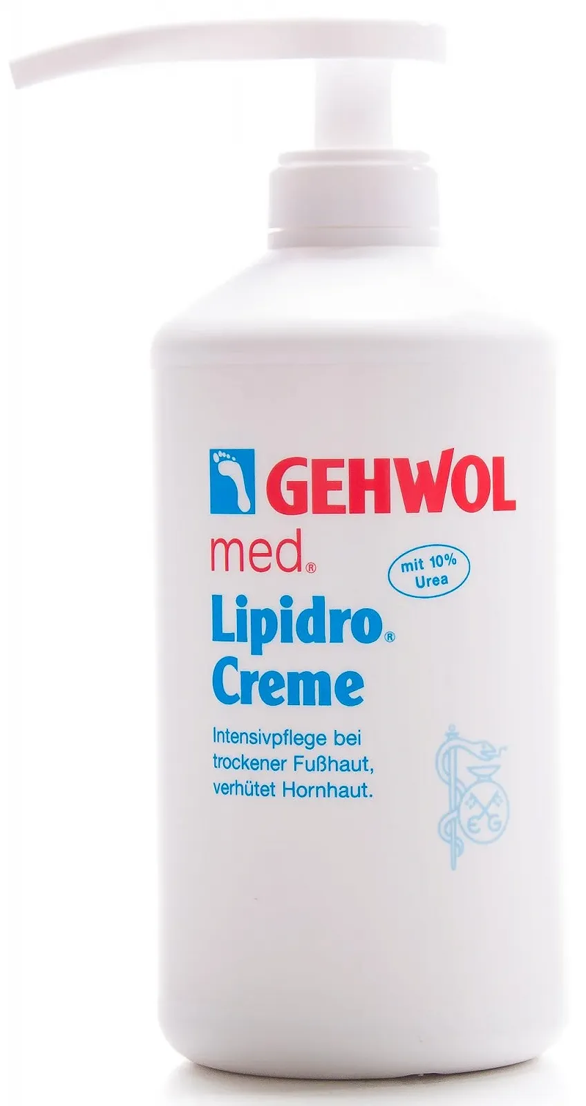 Крем для ног Gehwol Med Lipidro с дозатором 500 мл, фото №2