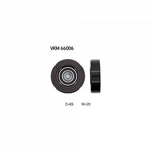 Ролик обвідний/напрямний поліклинового ременя SKF VKM 66006 для SUZUKI, нижній - Фото 1