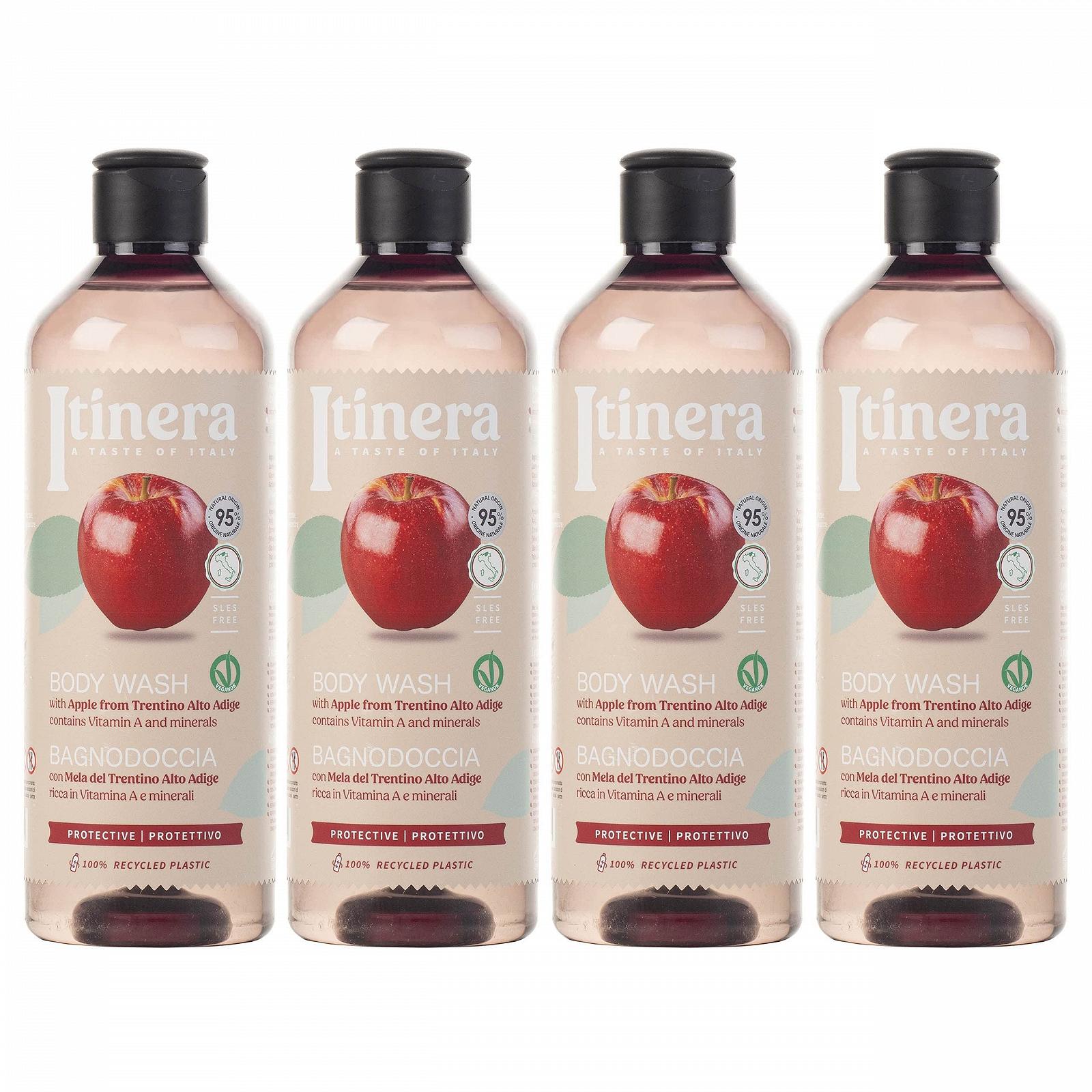 Гель для душу ITINERA Apple Trentino Protective 370 мл 2 шт., фото №5