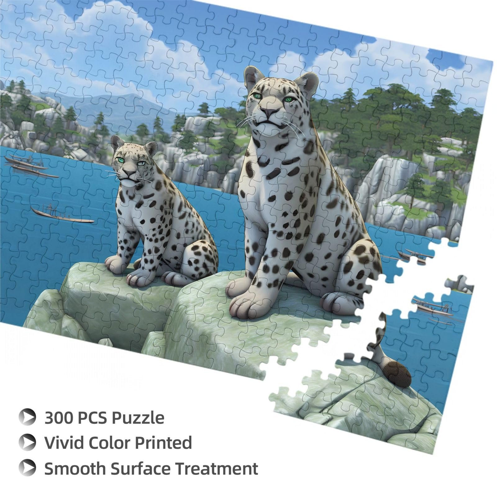 Пазл Snow Leopard Final bringer 300 деталей 40 x 28 см, фото №2