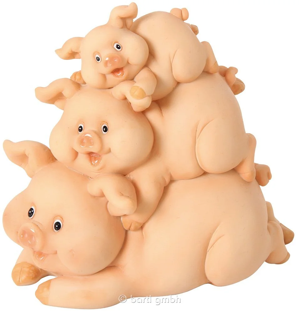 Скарбничка Piggy Bank Stack Полірезин, фото №2