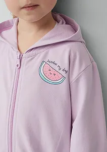 Свитшот s.Oliver с блестящим принтом и декоративными деталями synthetic.ua - Фото 1