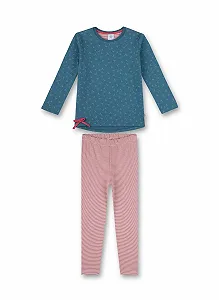 Комплект пижамы Sanetta для девочек - Фото 1