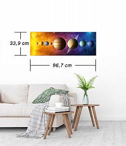 Панорамный пазл Ulmer Puzzleschmiede Solar System 1000 деталей synthetic.ua - Фото 1