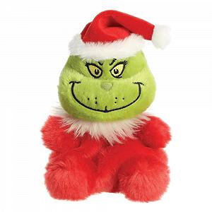 Мягкая игрушка Aurora Palm Pals Santa Grinch - Фото 1