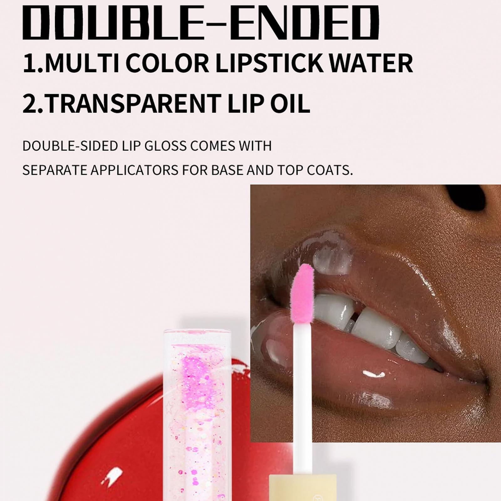 Блиск для губ 2-в-1 Leryveo, зволожуючий, з дзеркальним ефектом, фото №6 Блиск для губ 2-в-1 Leryveo, зволожуючий, з дзеркальним ефектом, фото №6