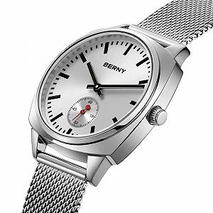 Женские часы BERNY Классические железнодорожные часы Аналоговые кварцевые часы Минималистичные женские часы Ремешок из нержавеющей стали Серебряные часы 3ATM водостойкие цена на synthetic.ua - Фото 1 Женские часы BERNY Классические железнодорожные часы Аналоговые кварцевые часы Минималистичные женские часы Ремешок из нержавеющей стали Серебряные часы 3ATM водостойкие synthetic.ua - Фото 1