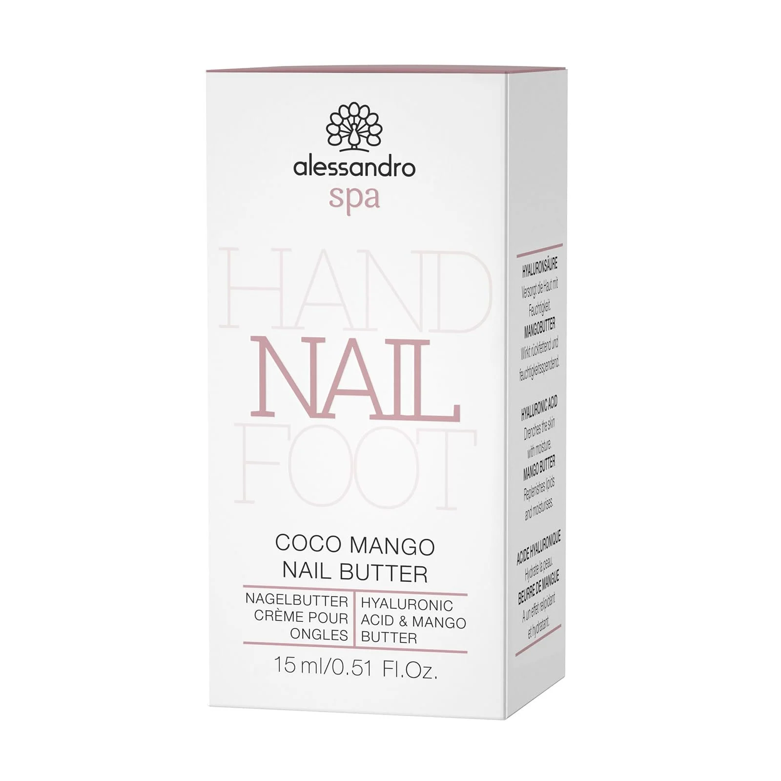 Масло для ногтей Alessandro Spa Coco Mango - Увлажняющее масло для ногтей / Крем для ногтей с гиалуроновой кислотой 15 мл, фото №3 Масло для ногтей Alessandro Spa Coco Mango - Увлажняющее масло для ногтей / Крем для ногтей с гиалуроновой кислотой 15 мл, фото №3