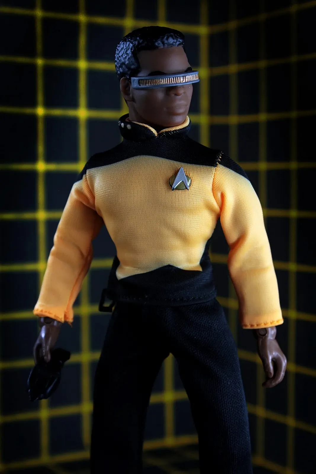 Фігурка Mego Star Trek Geordi La Forge 20 см 14 точок артикуляції, фото №8