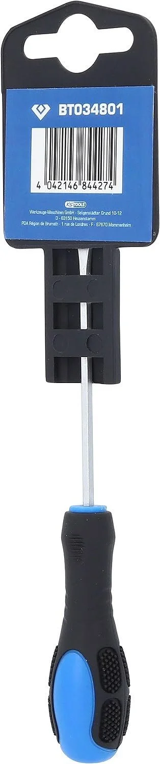 Викрутка шліцьова Brilliant Tools BT034801 з ударним ковпачком 3.0 мм, фото №4