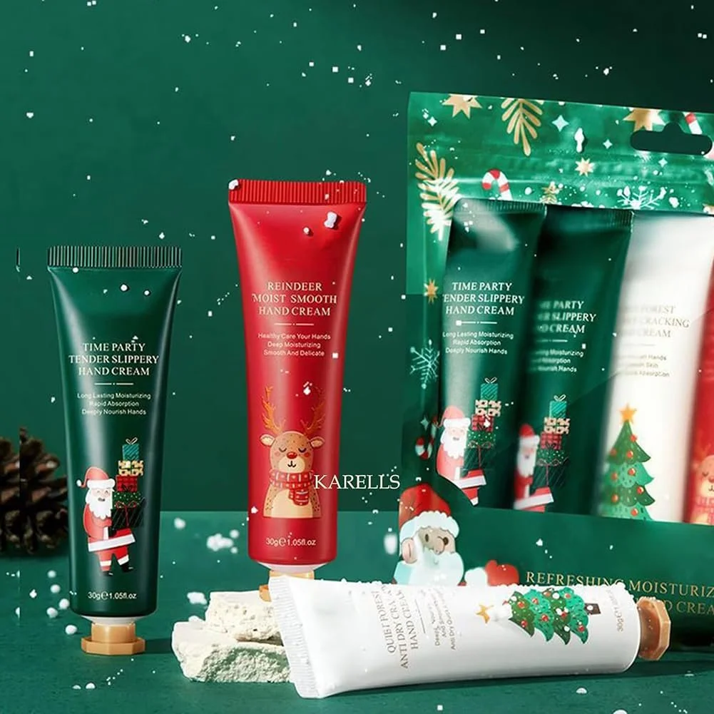 Крем для рук Набір з 5 штук Різдвяний крем для рук 30 г, фото №6 Крем для рук Набір з 5 штук Різдвяний крем для рук 30 г, фото №6
